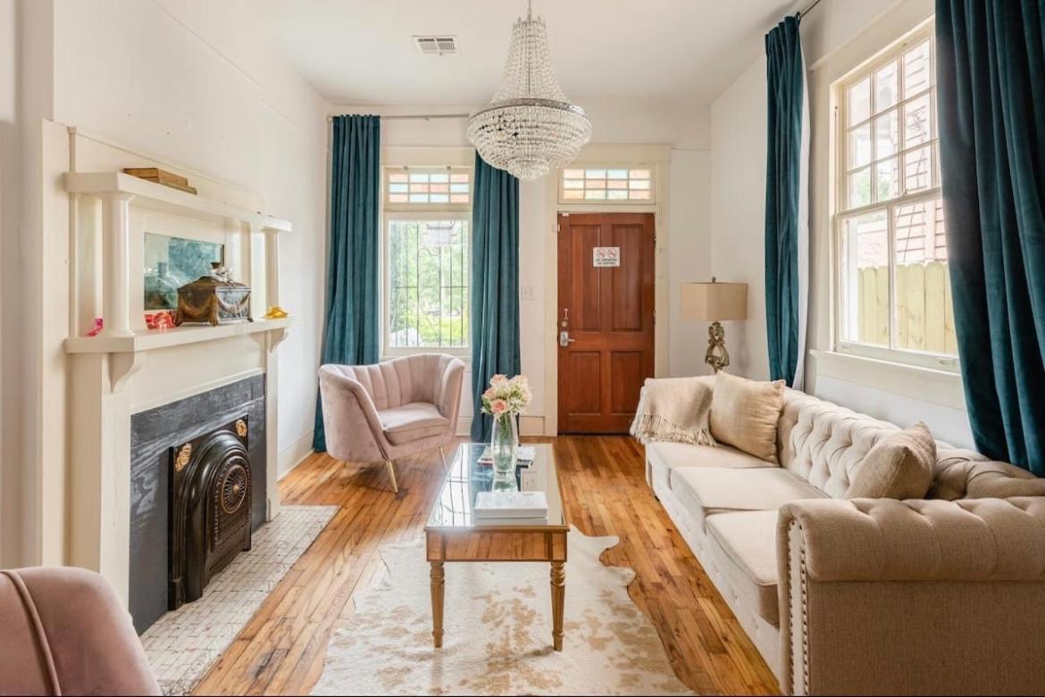 ニューオーリンズ Elegant Renovated House With Relaxing Courtyardヴィラ エクステリア 写真