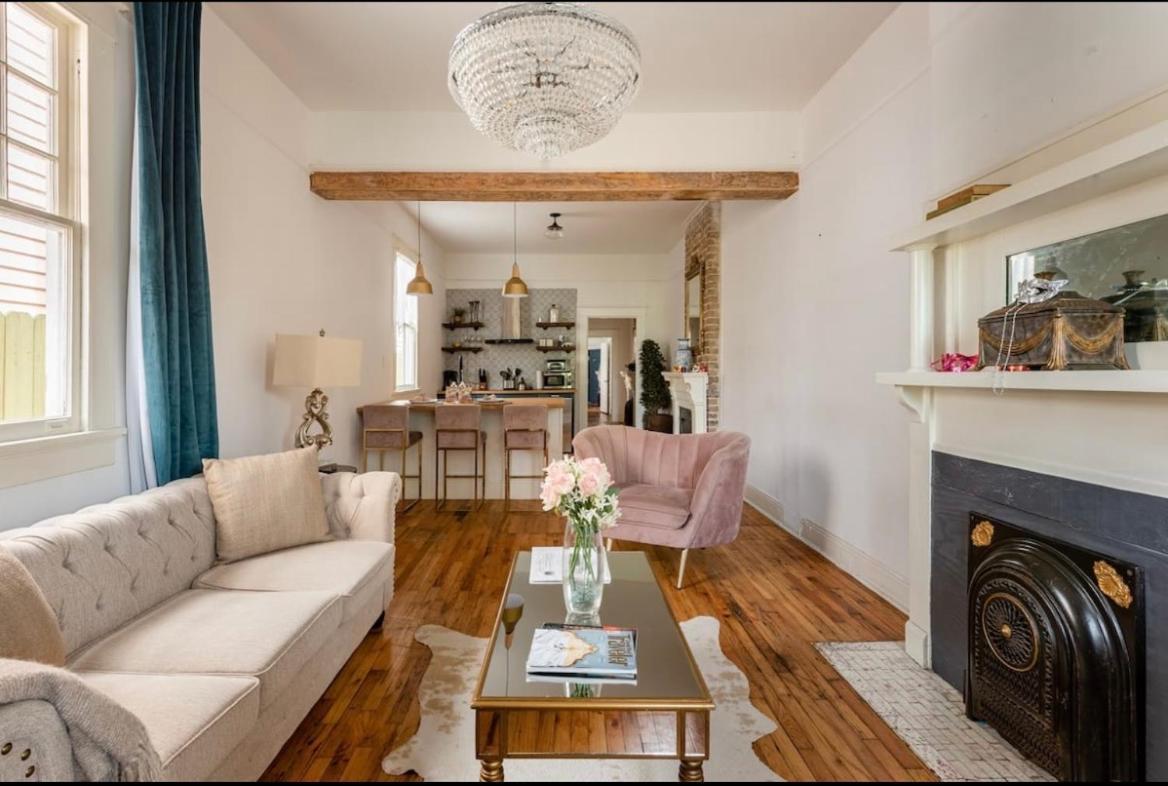ニューオーリンズ Elegant Renovated House With Relaxing Courtyardヴィラ エクステリア 写真