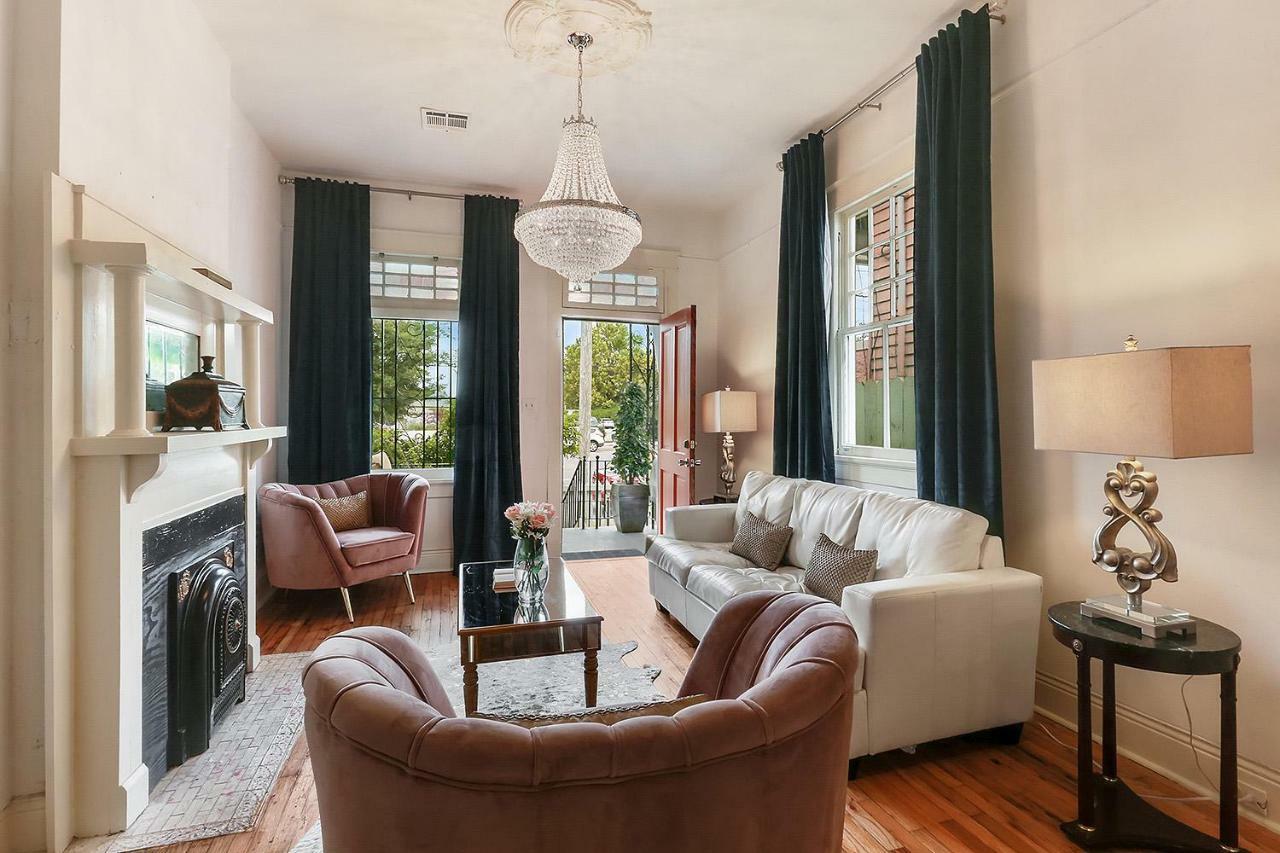 ニューオーリンズ Elegant Renovated House With Relaxing Courtyardヴィラ エクステリア 写真